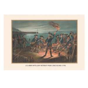  U.S. Army, Artillery Retreat from Long Island, 1776 by 