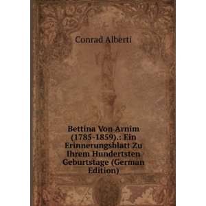   (German Edition) Conrad Alberti 9785874423452  Books
