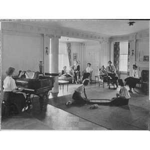  Photo Schools. Masters School, second living room 1933 