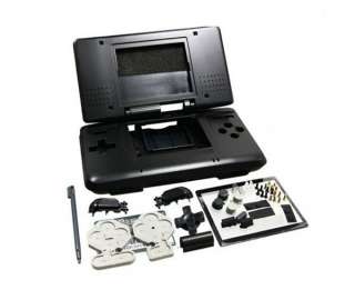 Black Full Housing Shell Case + Tool For Nintendo DS NDS  