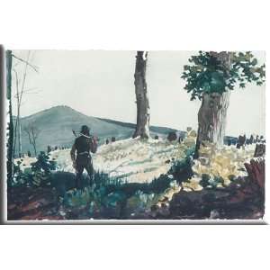  The Pioneer 30x20 Streched Canvas Art by Homer, Winslow 
