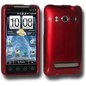 Amzer Polished Red Snap On Crystal Hard Case Cell Phones 