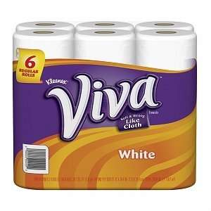 Viva Paper Towels, Choose a Size, Regular Roll 6 ct (Quantity of 3)