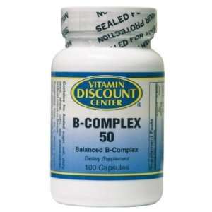   Vitamin Discount Center   100 Capsules Vitamin B Health & Personal