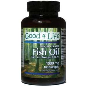  Fish Oil   High Purity (100 softgels) Health & Personal 