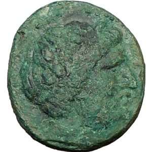  Greek City 350BC Genuine Authentic Ancient Greek Coin Male 