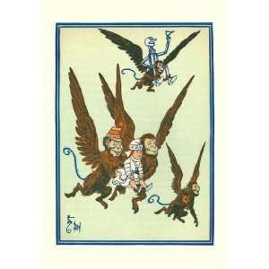   Buyenlarge Monkeys Flew Away with Dorothy 20x30 poster