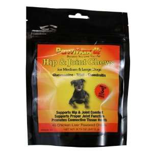  Paw Max Hip and Joint Chews Arthritis Pain Relief for Dogs 