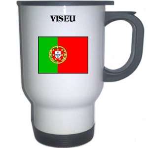  Portugal   VISEU White Stainless Steel Mug Everything 