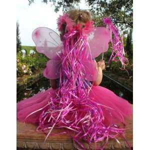   Costume Set   Includes Tutu, Wings, Wand and Flower Halo Toys & Games
