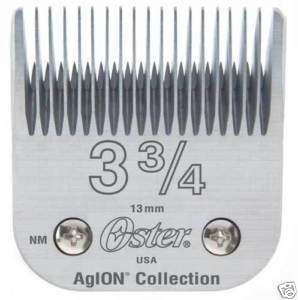 Oster CryogenX Agion Artic 76 Clipper Blade #3 3/4 1/2  