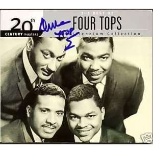 DUKE FAKIR Signed CD THE BEST OF THE FOUR TOPS COA   Mens College 