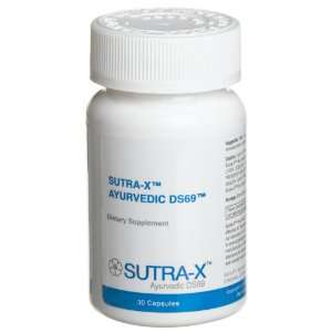 Sutra X Ayurvedic Ds69 Male Virility Dietary Supplement Capsule, 30 