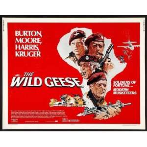  Wild Geese Poster Movie 22 x 28 Inches   56cm x 72cm Richard Burton 