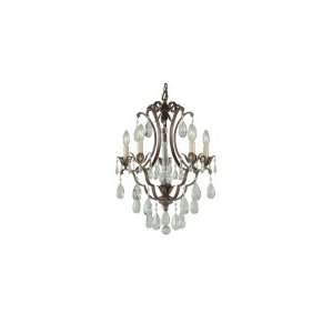   de Ville Collection 5 Light Chandelier 16 W Murray Feiss F1882/5BRB