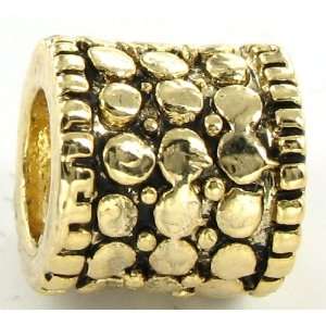   Charms Gold Plated Charm Bead for Pandora/Chamilia/Troll etc bra