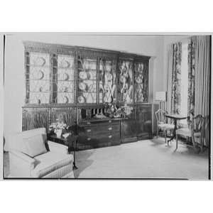   61st St., New York City. Living room, to bookcase 1944