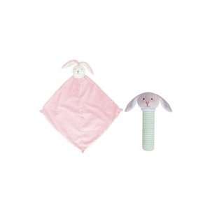  Angel Dear Pink Bunny and Blankie Set Toys & Games