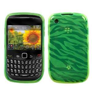  Blackberry Curve, Curve 3G Candy Skin Cover, Green Zebra 