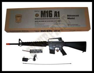 JG Airsoft Vietnam War M16 M16A1 M4 Metal AEG Rifle Gun  