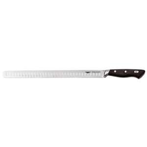 Paderno World Cuisine 14 1/8 Ham Slicing Knife, Scalloped with Forged 