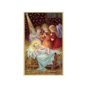  Baby and Angels in Nativity Scene Religion & Philosophy 
