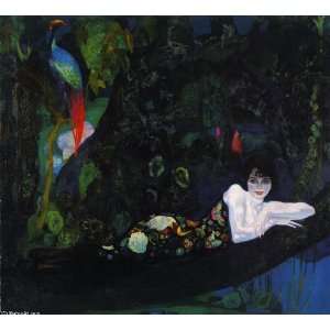 Hand Made Oil Reproduction   Hermen Anglada Camarasa   24 x 22 inches 