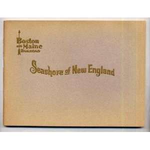  Boston & Maine Railroad Photo Booklet Seashore of New 
