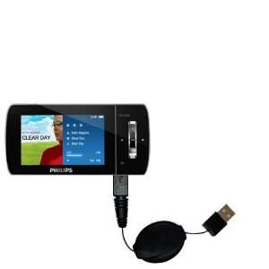 Retractable USB Cable for the Philips Muse  Video Player FullSound 
