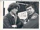 1979 Claude Akins & Greg Evigan Actors Star In TV Show BJ & The Bear 