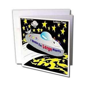  Londons Times Space The Final Frontier Cartoons   UFO With 