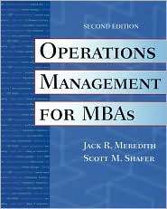   for MBAs, (0471000604), Jack R. Meredith, Textbooks   