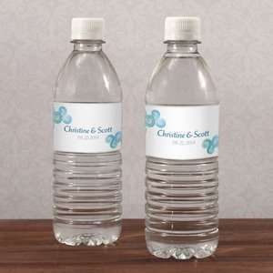  Sea Breeze Water Bottle Label   Pkg of 24 