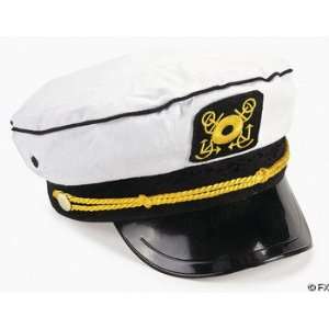  Cotton Captain Cap Sailor Hat Yacht Boat Costume Party 