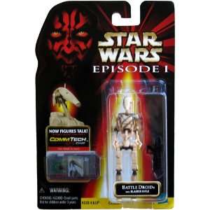   Wars Episode 1 Figure Battle Droid Sliced Comm Tech 