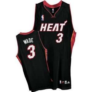 Miami Heat #3 Dwyane Wade Black Jersey