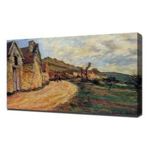  Monet   Les Roches at Falaise near Giverny, 1885   Framed 