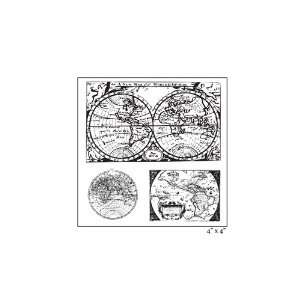    Around The World Stamp Sheet (Maya Road) Arts, Crafts & Sewing