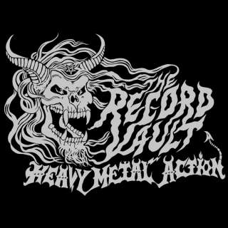 The Record Vault Shirt Thrash San Francisco Metal Punk  