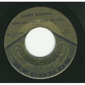   , Cherry Way (VINYL 45 Record) Joe Gallucci, Sammy Marshall Music