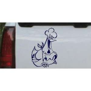 Chicken Catering Business Car Window Wall Laptop Decal Sticker    Navy 