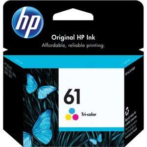  New HP 61 Ink Cartridge Cyan Magenta Yellow Inkjet Print 
