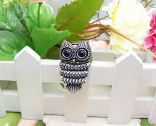 1pc Vintage Owl big eyes finger ring XMAS gift ring  