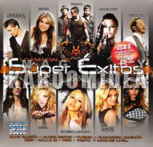   SUPER EXITOS CD DVD Thalia Camila Kalimba Alejandro Fernandez Calle 13