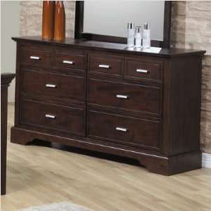  Double Dresser in Rich Antique Cherry