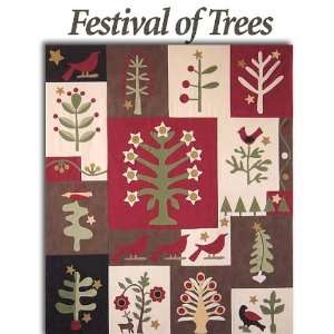  Festival of Trees Quilt Pattern Arts, Crafts & Sewing