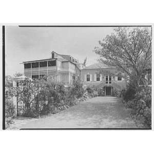 Photo Arthur S. Vernay, residence in Los Cayos, Nassau, Bahamas. House 