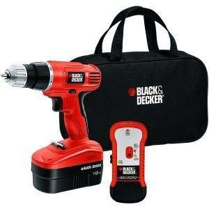  BLACK & DECKER GCO18SFB 18 VOLT CORDLESS DRILL & STUD 