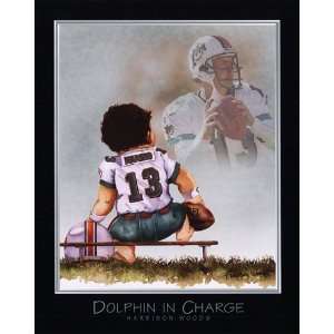  Dolphin In Charge Poster Print