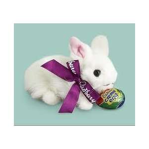 Cadbury Creme Egg Clucking Plush Easter Bunny  Grocery 